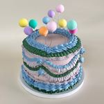 Load image into Gallery viewer, Whimsical Balloon Cake