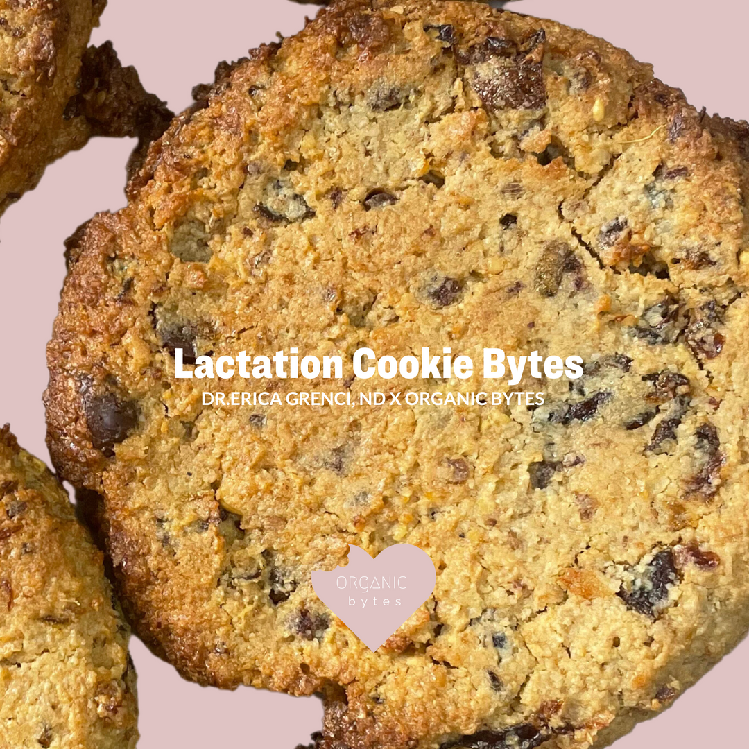 Lactation Cookie Bytes x Dr.Erica Grenci ND