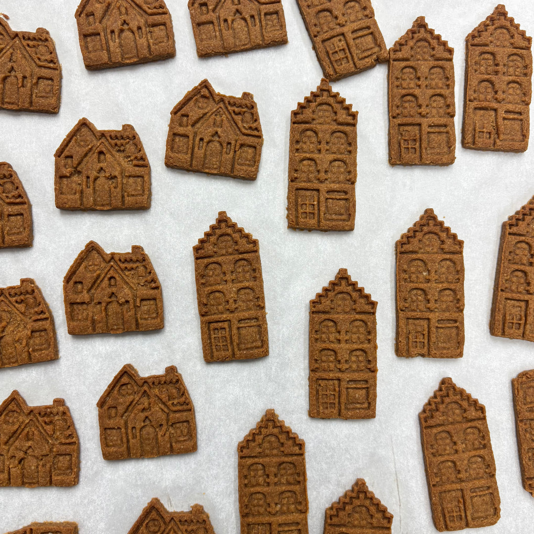 Nourishing Gingerbread Village Minis (GF & DF & V)