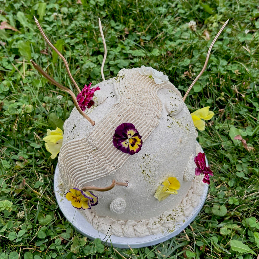 Wild Bloom Dome Cake