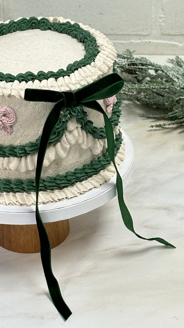 The Nourishing Vintage Holiday Cake