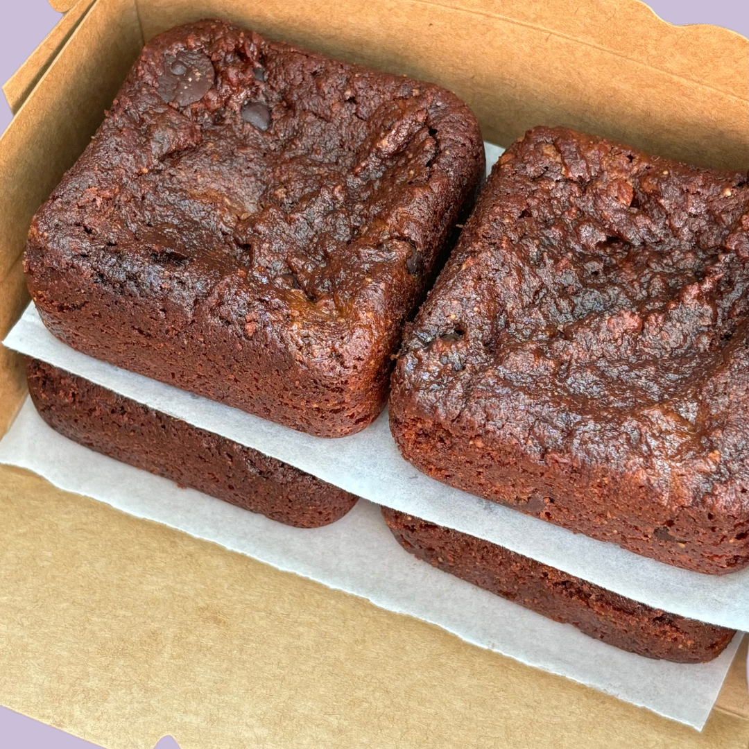 Vegan Double Chocolate Nourishing Brownies (GF)